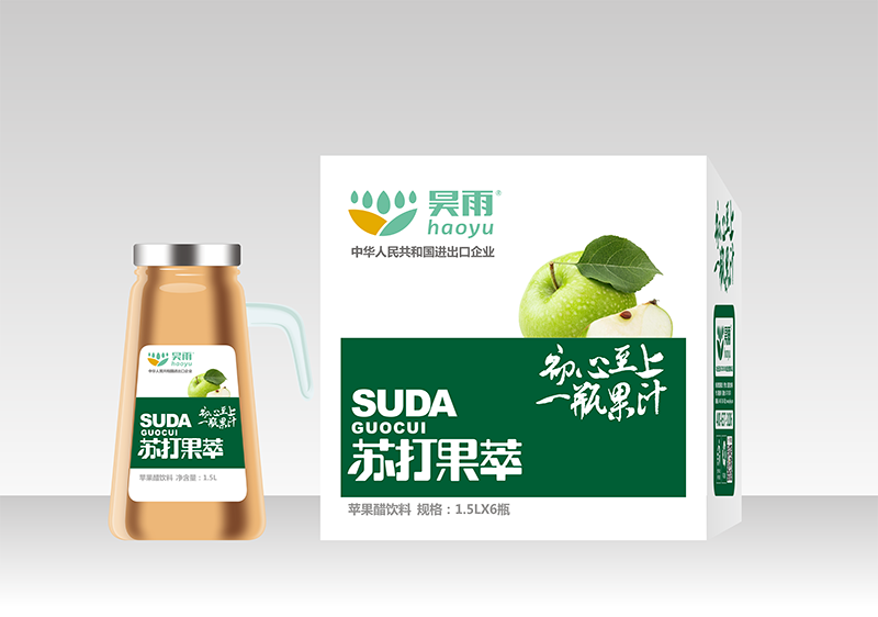 1.5L苏打果萃 苹果醋