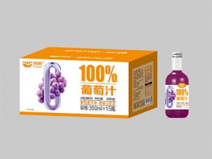 百分百葡萄汁350ml