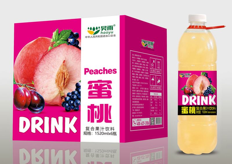 蜜桃复合果汁饮料